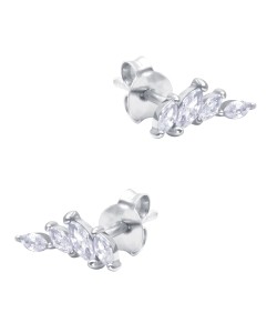 Gorgeous CZ Stone Silver Stud Earring STS-6248